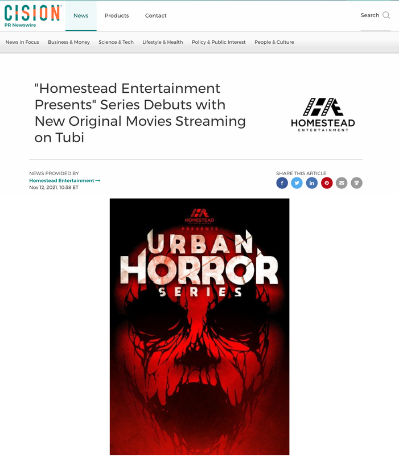 PR Wire Urban Horror Series